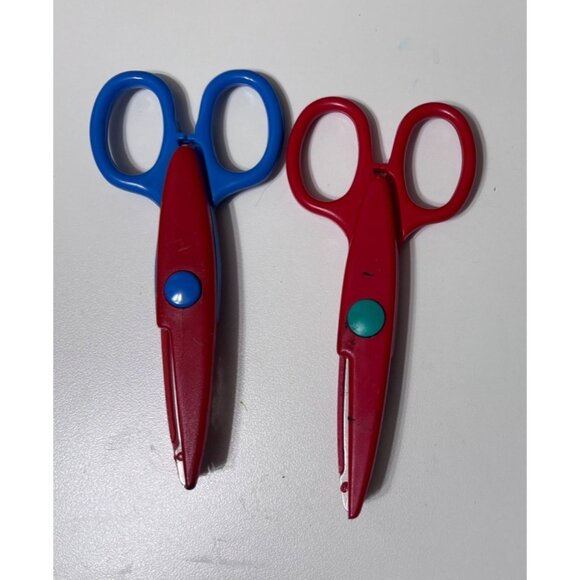 Paper Edgers Decorative Edge Scissors Scrapbooking Lot of 10 Fiskars Provo Craft - Picture 6 of 6